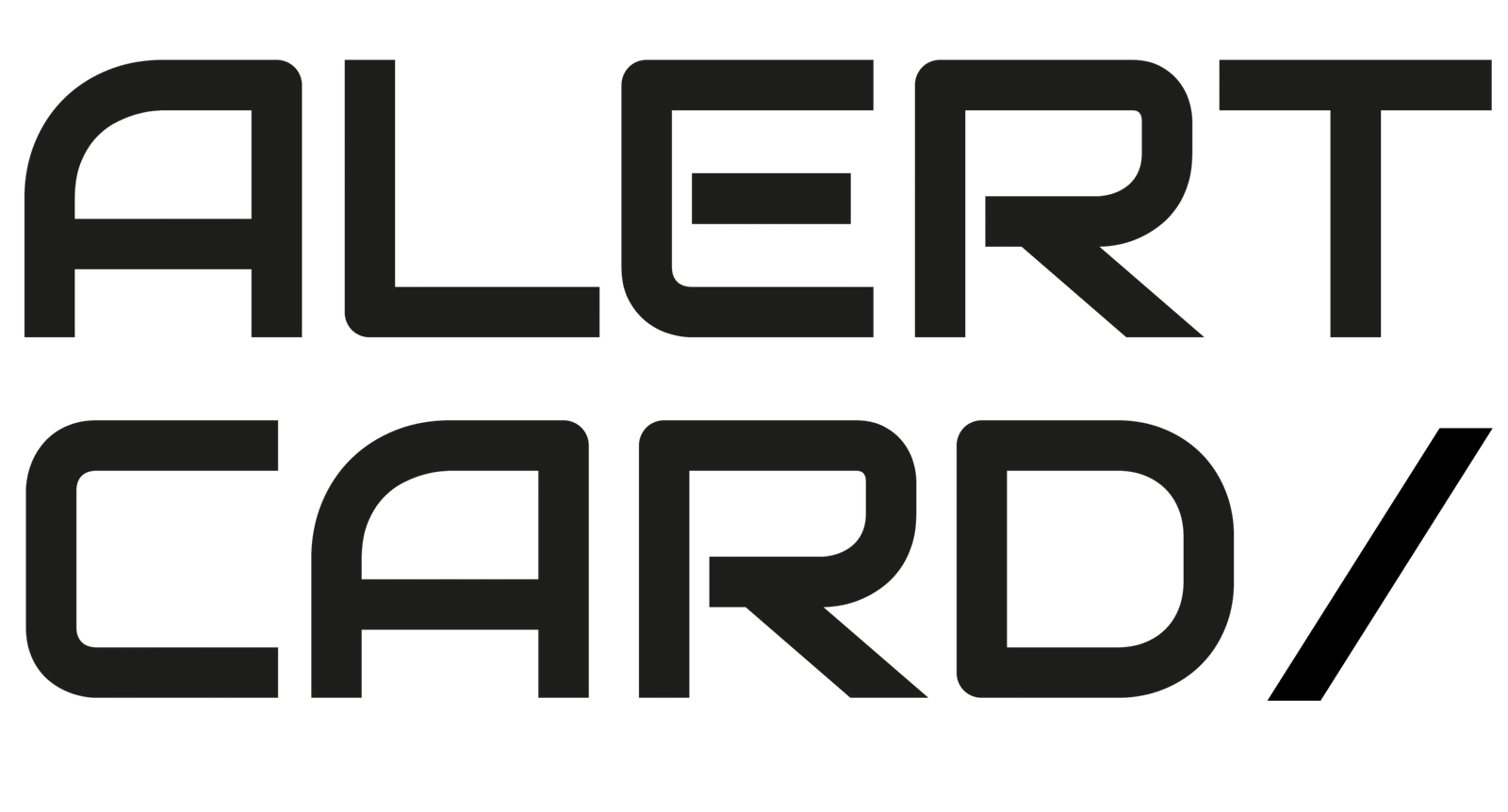 Alert card logo